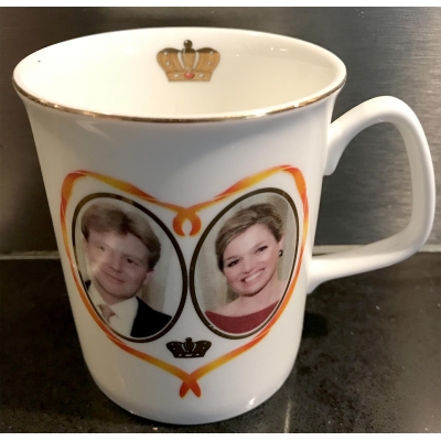 Beker Willem-Alexander & Máxima 02-02-2002 Beker Willem-Alexander & Máxima 02-02-2002